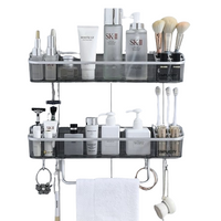 Punch-free Bathroom Shelf-0