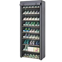 Shoe Rack Organizer Dustproof Shoe Cabinet Multilayer-0